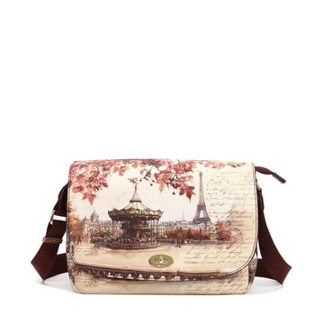 BORSA A SPALLA DONNA YNOT YES-631F7 SWEET PARIS