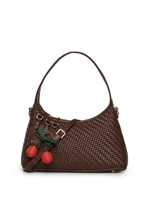 BORSA A SPALLA PICCOLA DONNA V°73 ZELDA 73BS90603 MORO