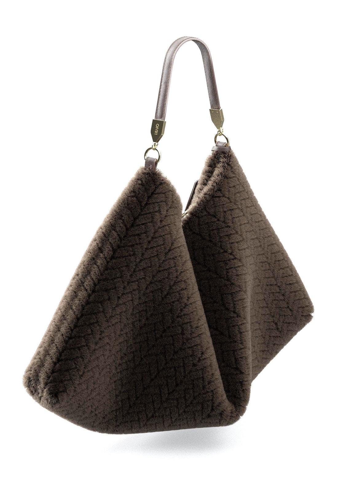 BORSA A SPALLA HOBO LIU-JO FOULARD BAG AF6194_E1168 91419 DEEP BROWN