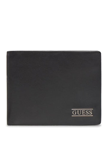 PORTAFOGLIO UOMO GUESS SENZA PATTA SMNEBRLEA20 BLACK
