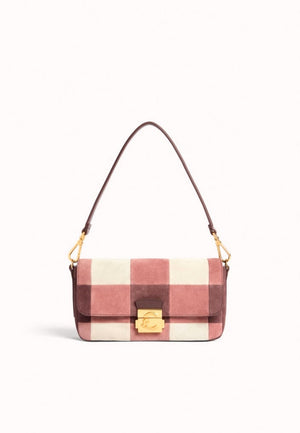 BORSA A SPALLA E TRACOLLA COCCINELLE C-ME LOCK PATCH E1V5S120201 556 BERRY