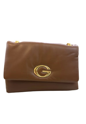 BORSA A SPALLA DONNA GAELLE GAACW03011 CIOCCOLATO