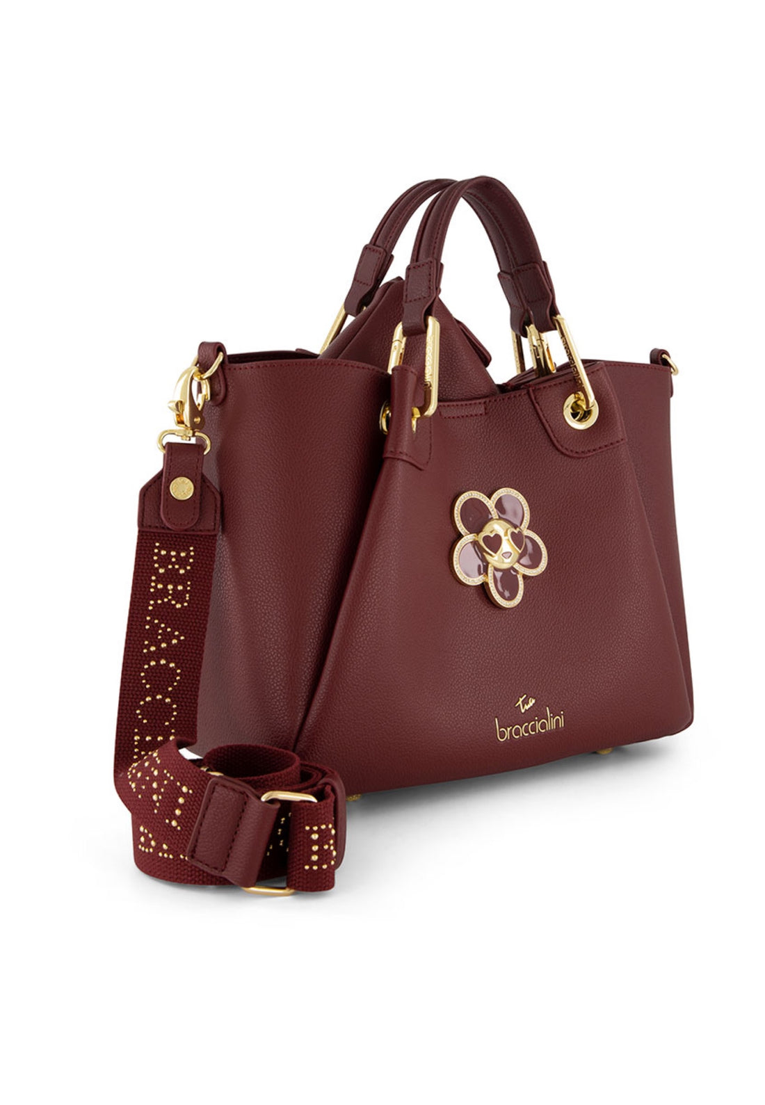 BORSA A MANO E TRACOLLA MEDIA BRACCIALINI AMY BIJOUX B19211 VINACCIA