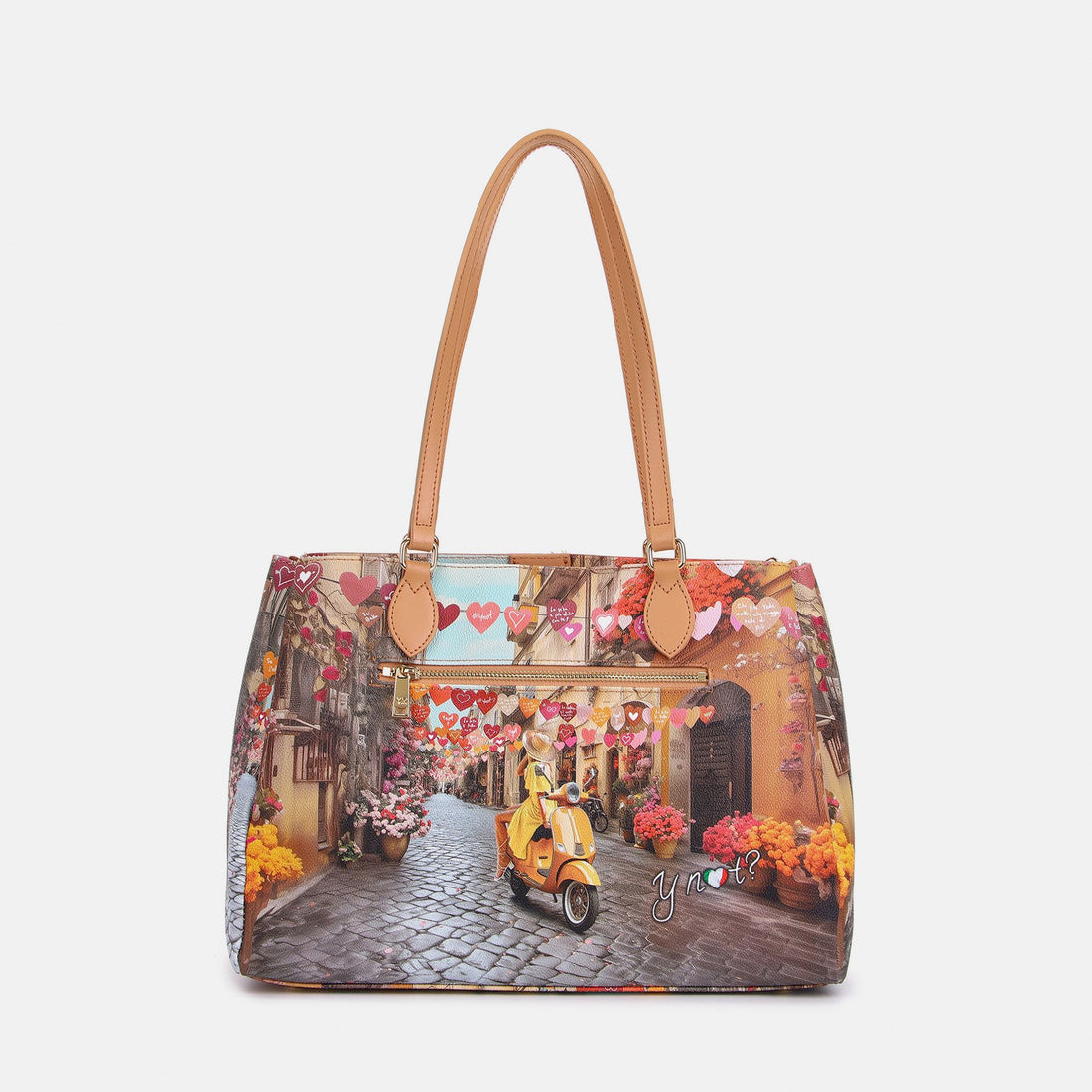 BORSA A SPALLA 3 SCOMPARTI YNOT YES-594S6 NAPOLI CORE