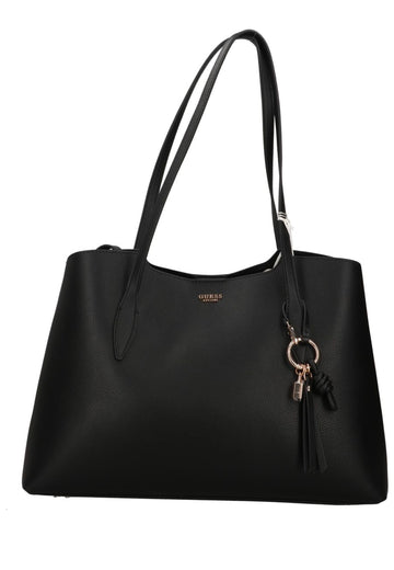 BORSA A SPALLA DONNA GUESS MELODY BG973523 BLACK
