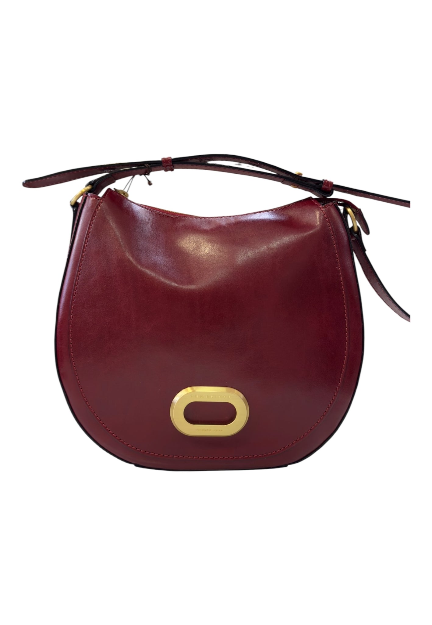 BORSA A SPALLA THE BRIDGE ILARIA 04562501 2E ROSSO SCURO