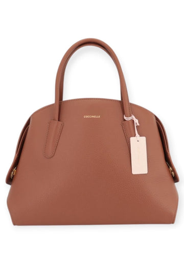 BORSA A MANO E TRACOLLA COCCINELLE SOFT E1V7N180201 W11 COGNAC