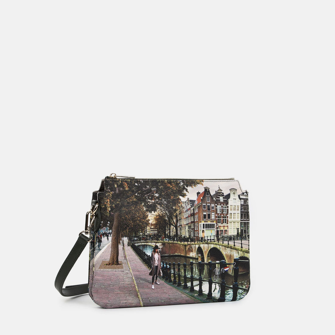 BORSA-POCHETTE - TRACOLLA YNOT YES-630F6 AMSTERDAM BRIDGE
