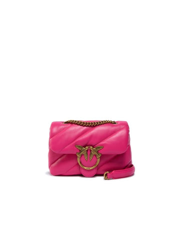 PINKO LOVE MINI PUFF BAG 100039 A0F2 N17Q PINK PINKO