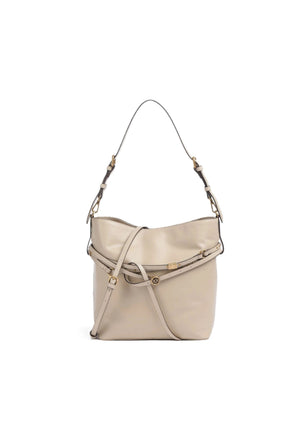 BORSA PINKO BUCKET BELT 106339 A0QO C50Q BEIGE