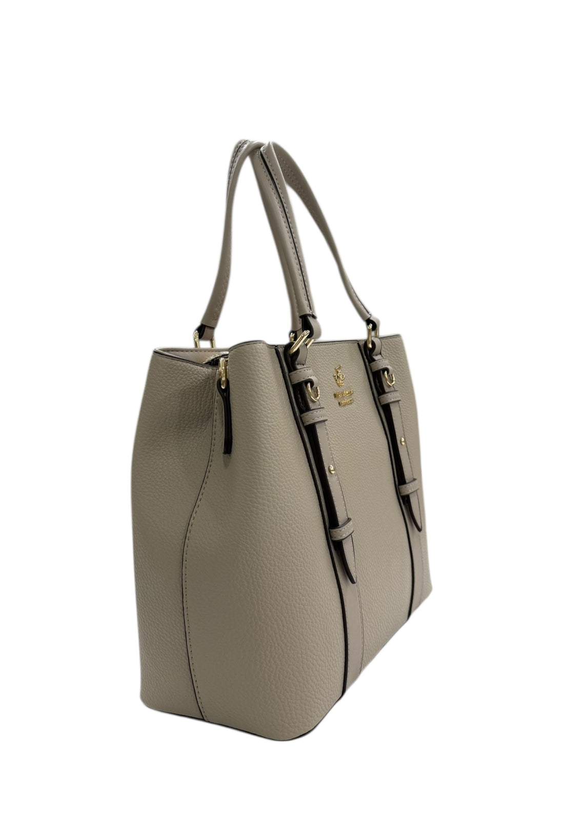 BORSA A MANO E TRACOLLA DONNA BEVERLY HILLS POLO CLUB BH-4451 BEIGE