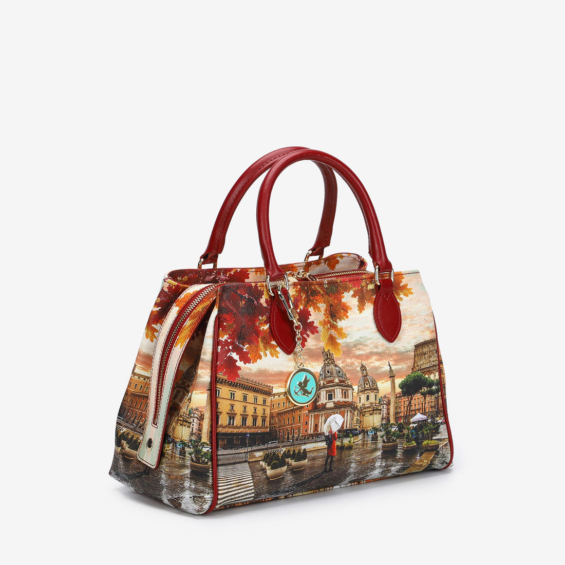 BORSA BAULETTO DONNA YNOT YES-649F5 ROME RAINING