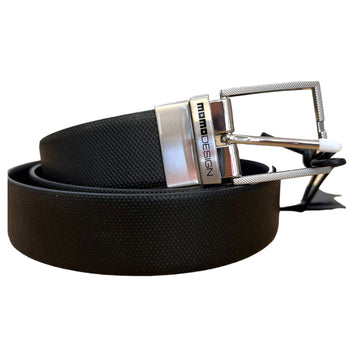 MOMODESIGN REVERSIBLE BELT MO-25CN SMOOTH BLACK/CARBON BLACK