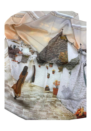 FOULARD DONNA YNOT QUADRATO FLD-090F6 ALBEROBELLO