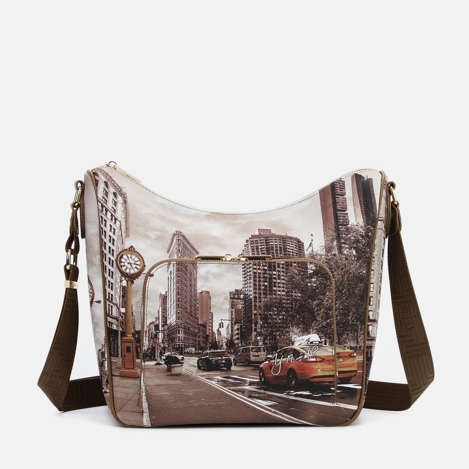 BORSA A TRACOLLA YNOT YES-646F6 GOLDEN TIME