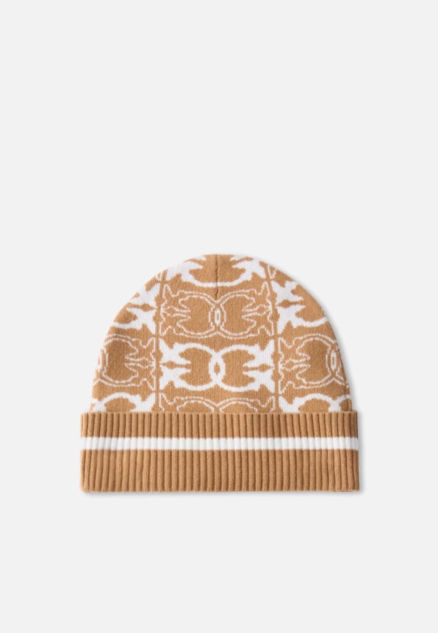 CAPPELLO CUFFIA PINKO 105991 A2YO MZ2 CAMMELLO-BIANCO