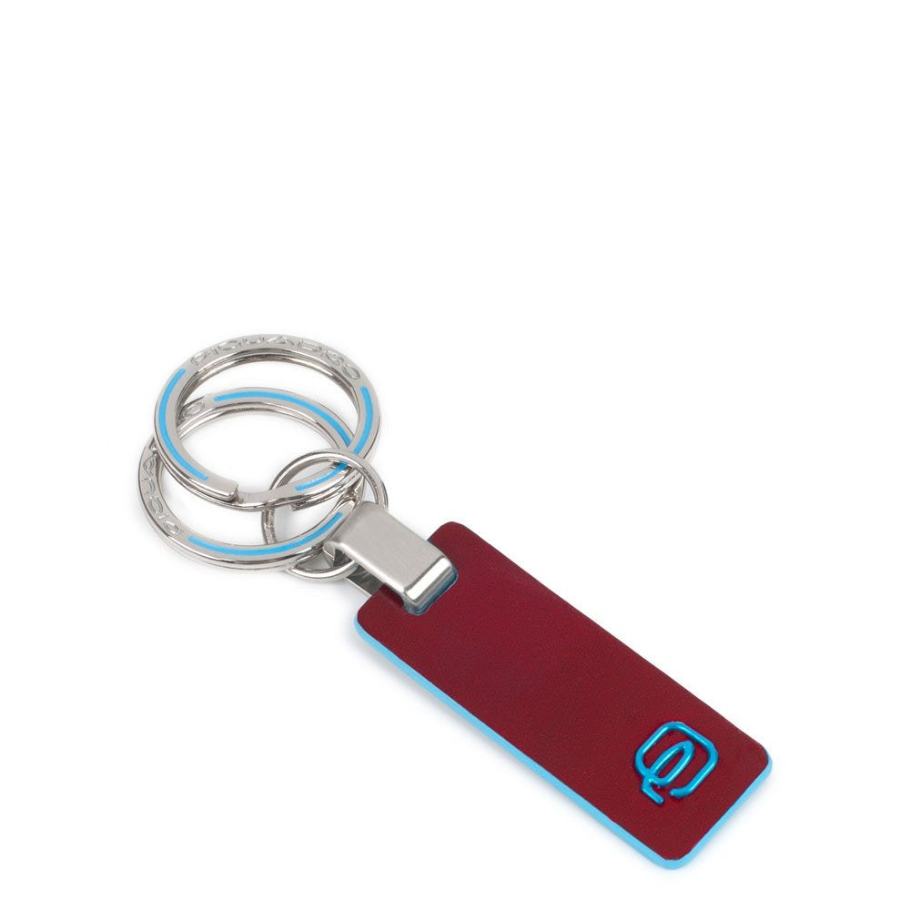 PIQUADRO BLUE SQUARE PC3755B2 RED KEY RING