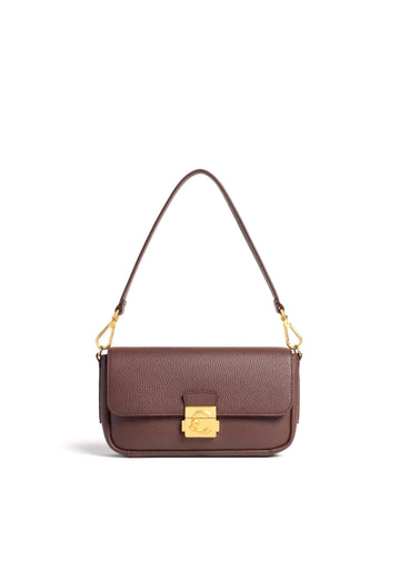 BORSA A SPALLA E TRACOLLA COCCINELLE C-ME LOCK E1U4K120201 R49 BERRY
