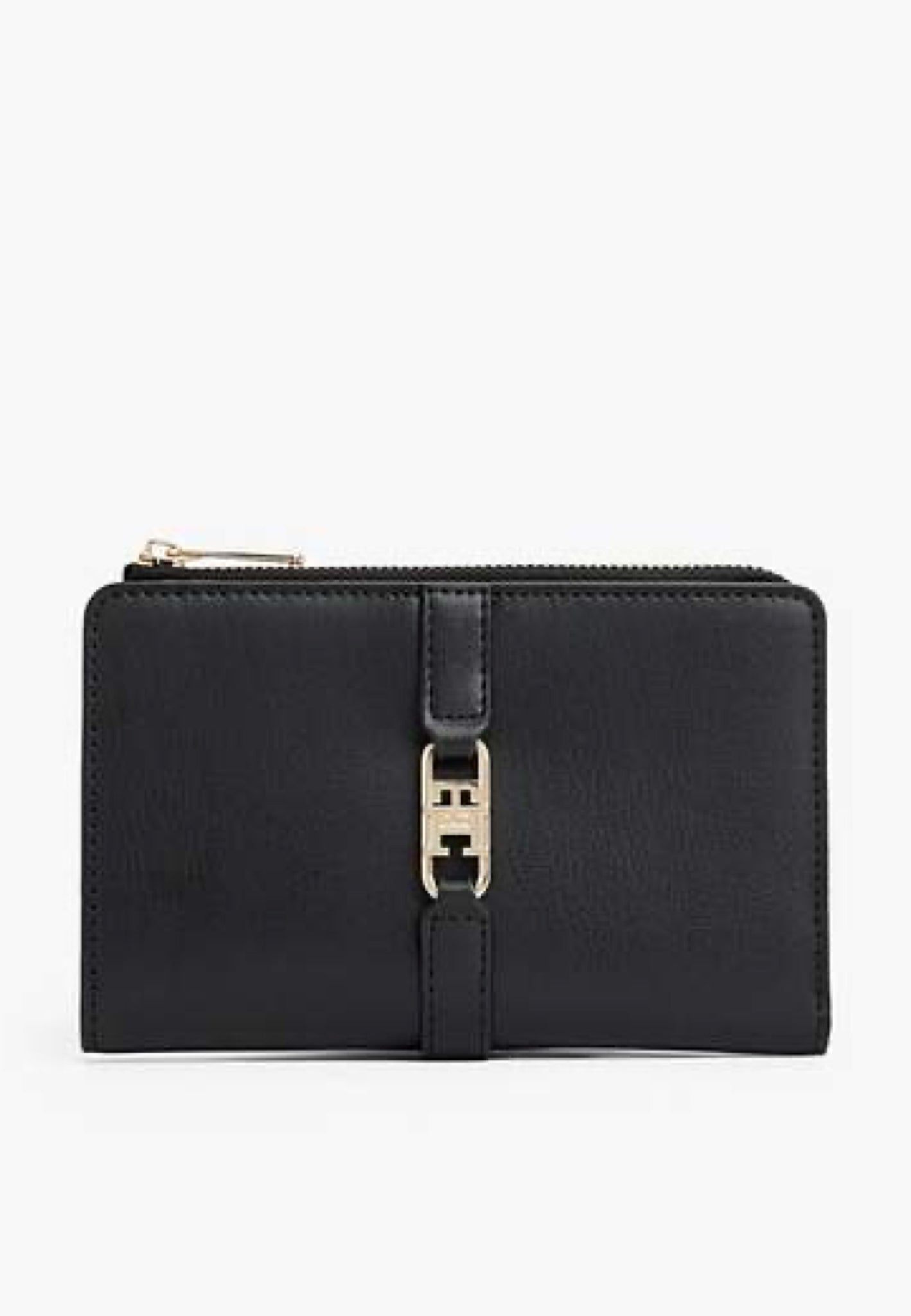 PORTAFOGLIO DONNA MEDIO TOMMY HILFIGER AW0AW17752 BDS NERO