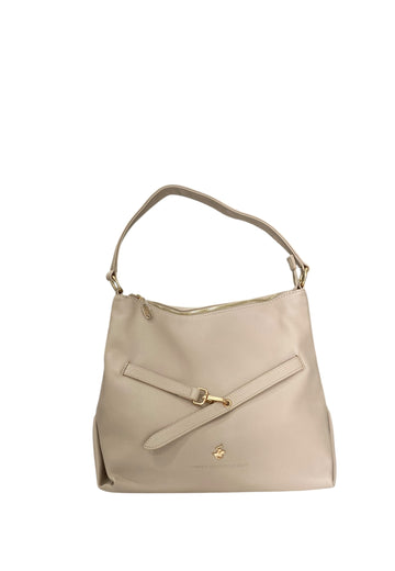 BORSA A SPALLA DONNA BEVERLY HILLS POLO CLUB BH-4422 BEIGE