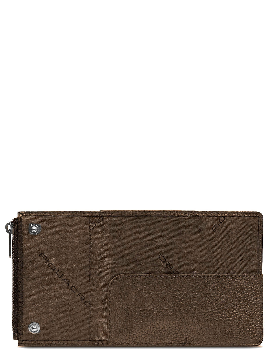 PORTAFOGLIO PIQUADRO COMPATTO AUTOMATICO CON MONETE PP5585W138R TESTA DI MORO