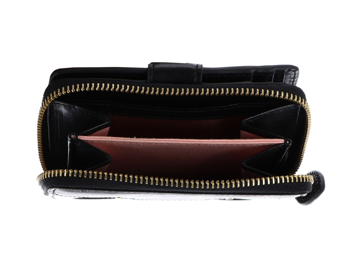 PORTAFOGLIO DONNA PICCOLO THE BRIDGE FRIDA 01812501 30 NERO