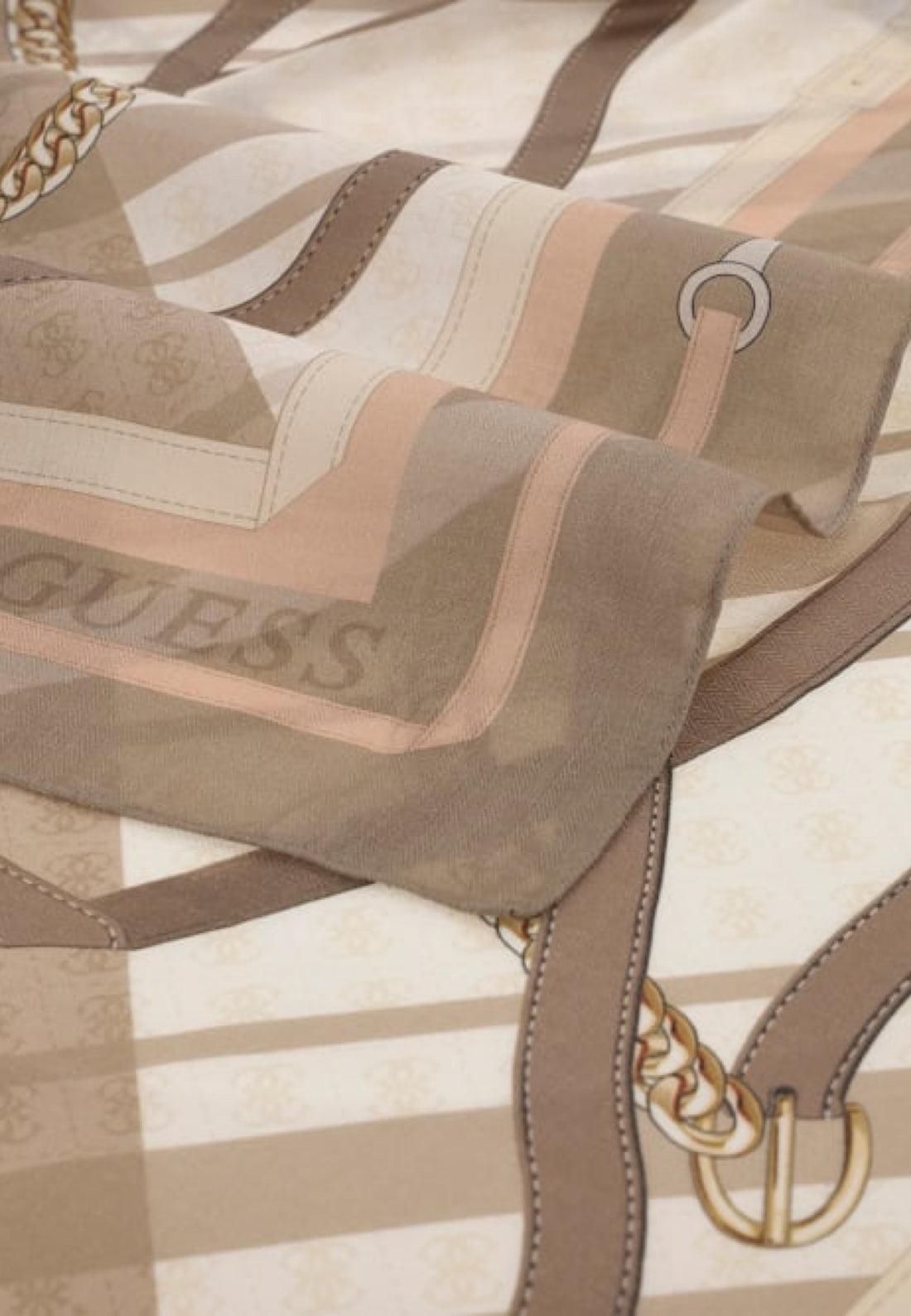 PASHMINA DONNA QUADRATO GUESS AW5659POL03 LTL MARRONE