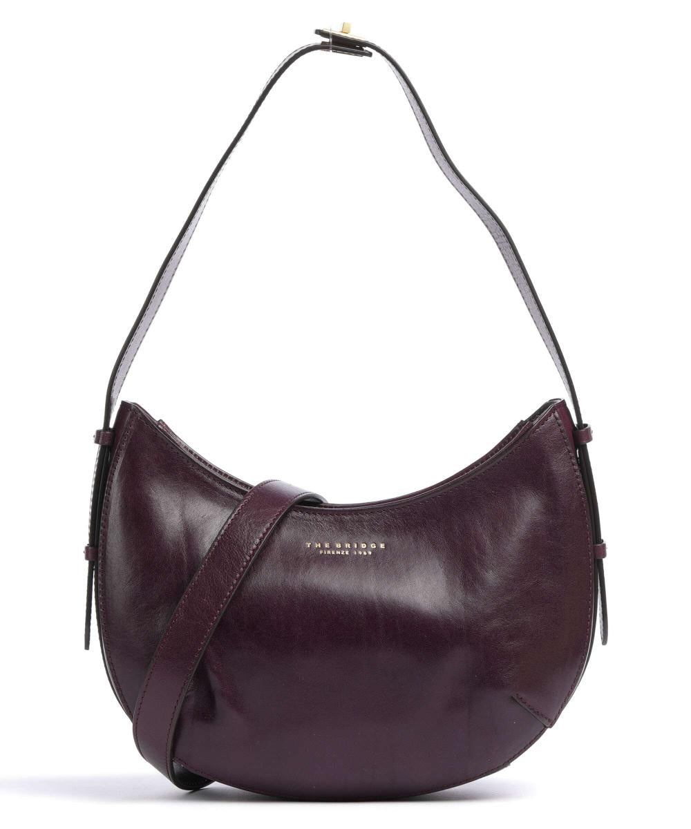 THE BRIDGE FEDERICA HOBO BAG 04215401 TI PURPLE