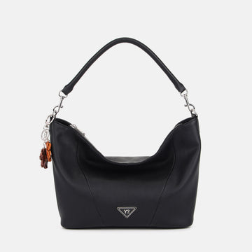 BORSA A SPALLA GRANDE YNOT FEE-008S6 BLACK