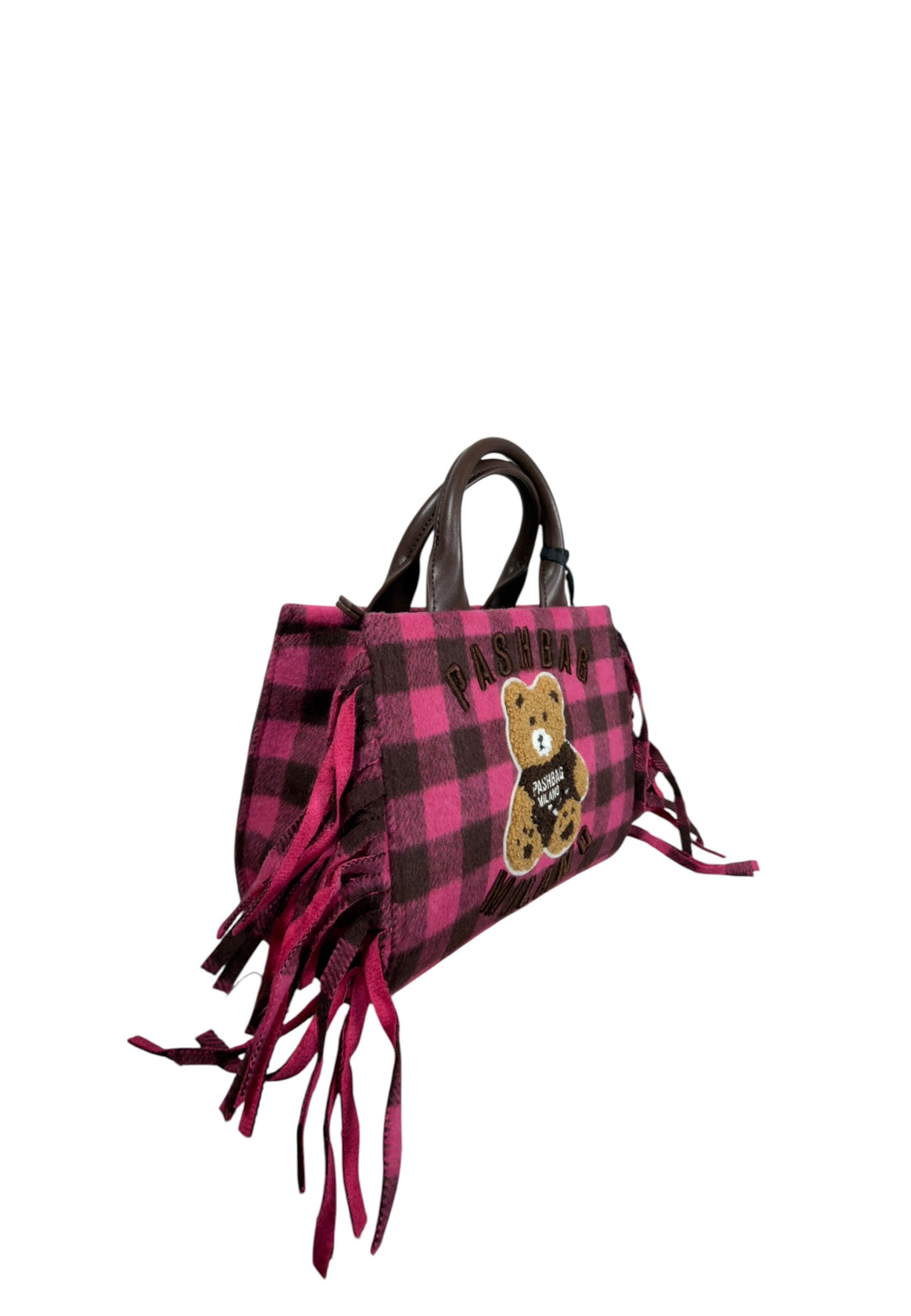 BORSA A MANO E TRACOLLA PICCOLA PASHBAG MINI MARGE 20153 SHEPHERD YARD FUXIA
