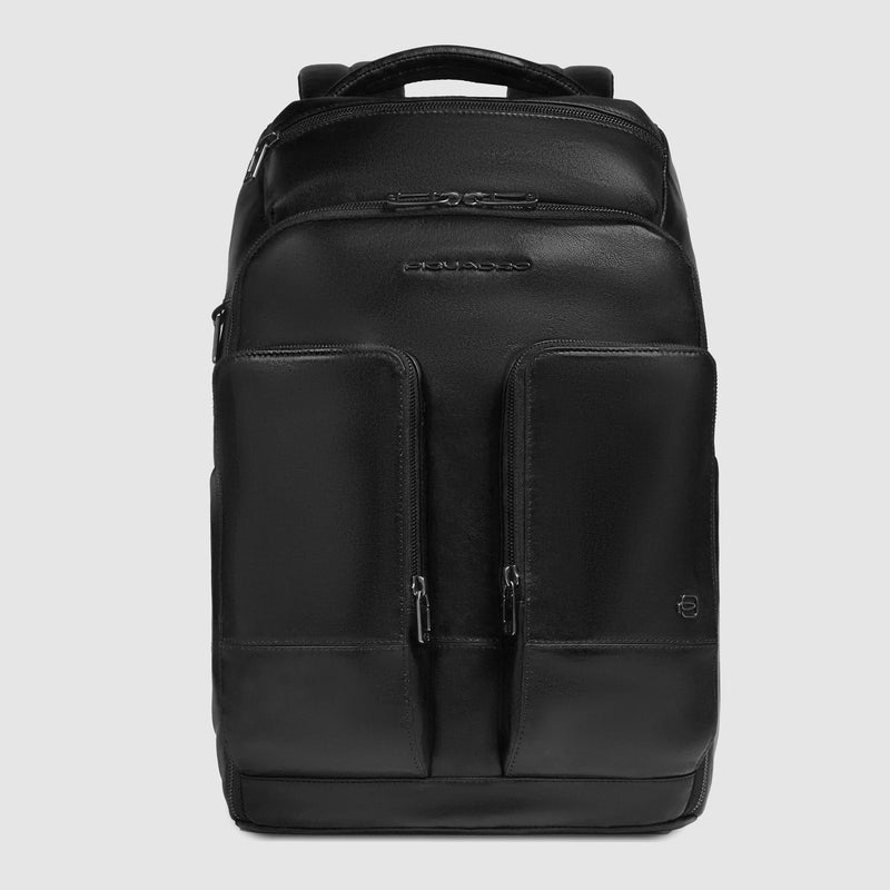 ZAINO VIAGGIO FAST CHECK IN PELLE PIQUADRO CA6797W136 NERO 15.6"