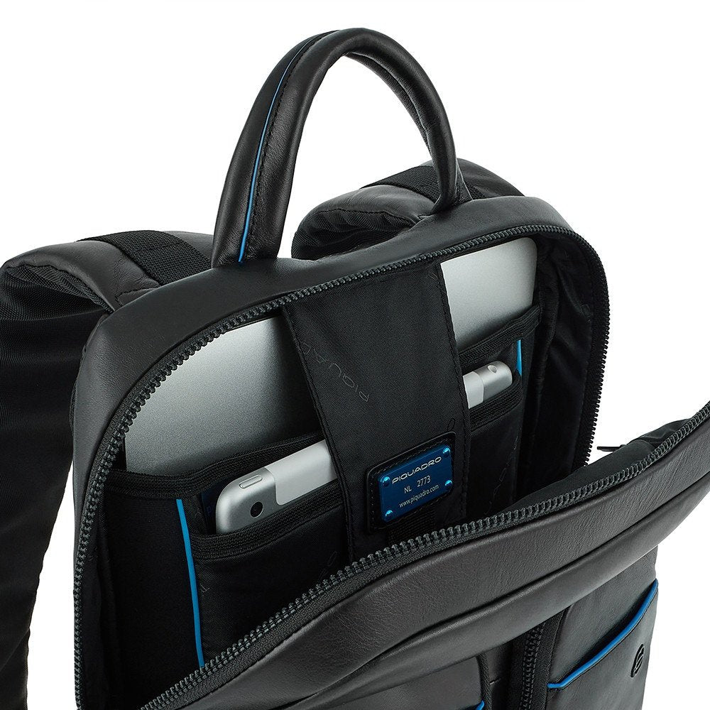 ZAINO PIQUADRO BLUE SQUARE CA5575B2V NERO PC 14"