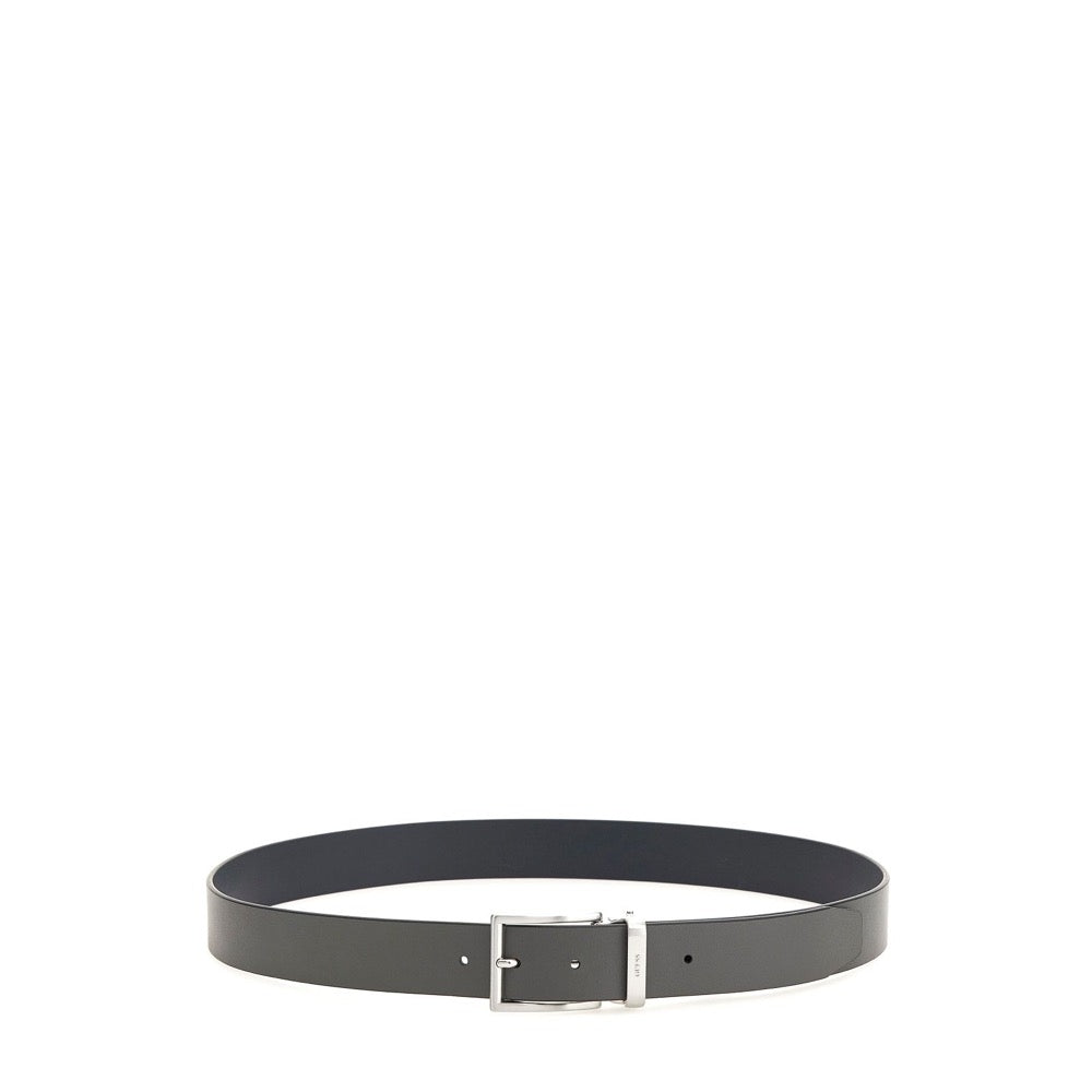 GUESS MEN'S REVERSIBLE BELT BM7657LEA35 BGR GREY/BLUE