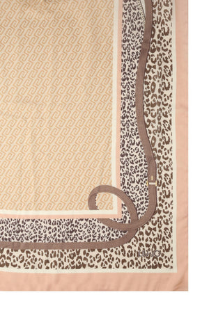 FOULARD STOLA ANIMALIER LIU-JO 2F6063_T2745 CAMEO ROSE