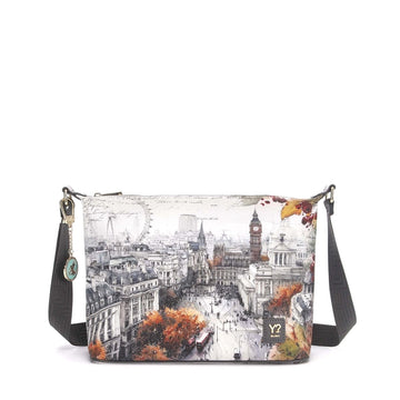BORSA A TRACOLLA MEDIA DONNA YNOT YES-607F7 LONDON BERRY
