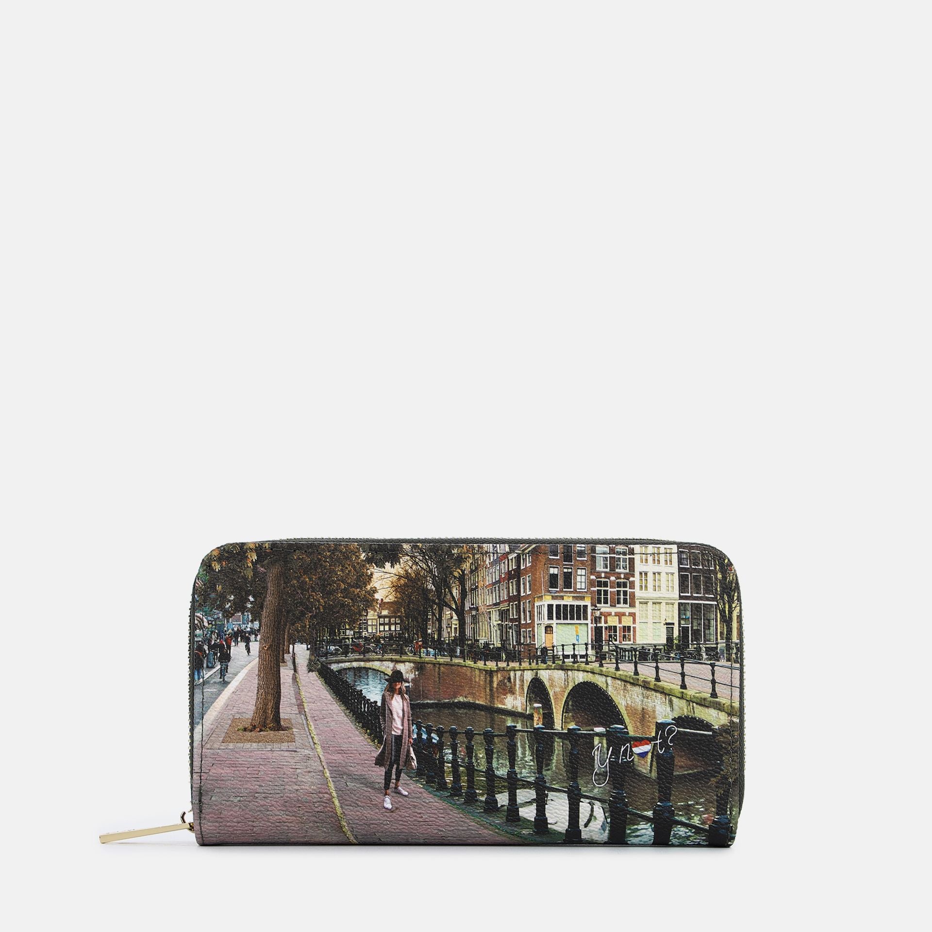 PORTAFOGLIO DONNA YNOT LUNGO YES-361F6  AMSTERDAM BRIDGE