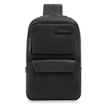 ZAINO-MONOSPALLA UOMO THE BRIDGE LUDOVICO 053126LZ 7R NERO