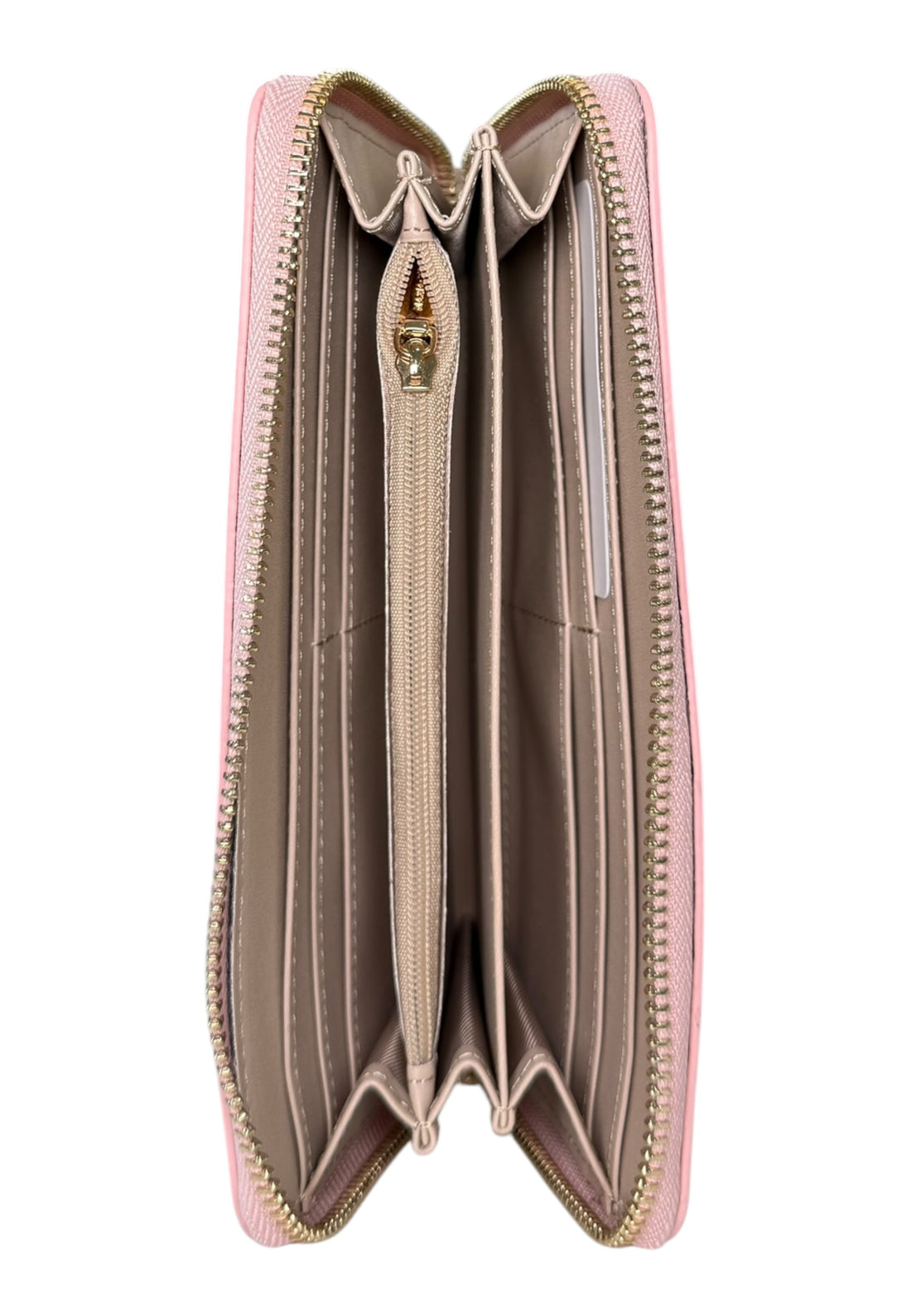 PORTAFOGLIO DONNA ZIP AROUND MARIACELINE MC6622-1 PINK-TAUPE