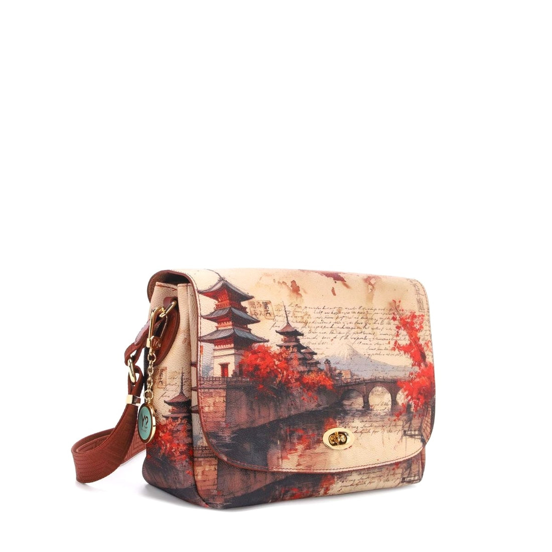 BORSA A SPALLA DONNA YNOT YES-631F7 FUJIAMA