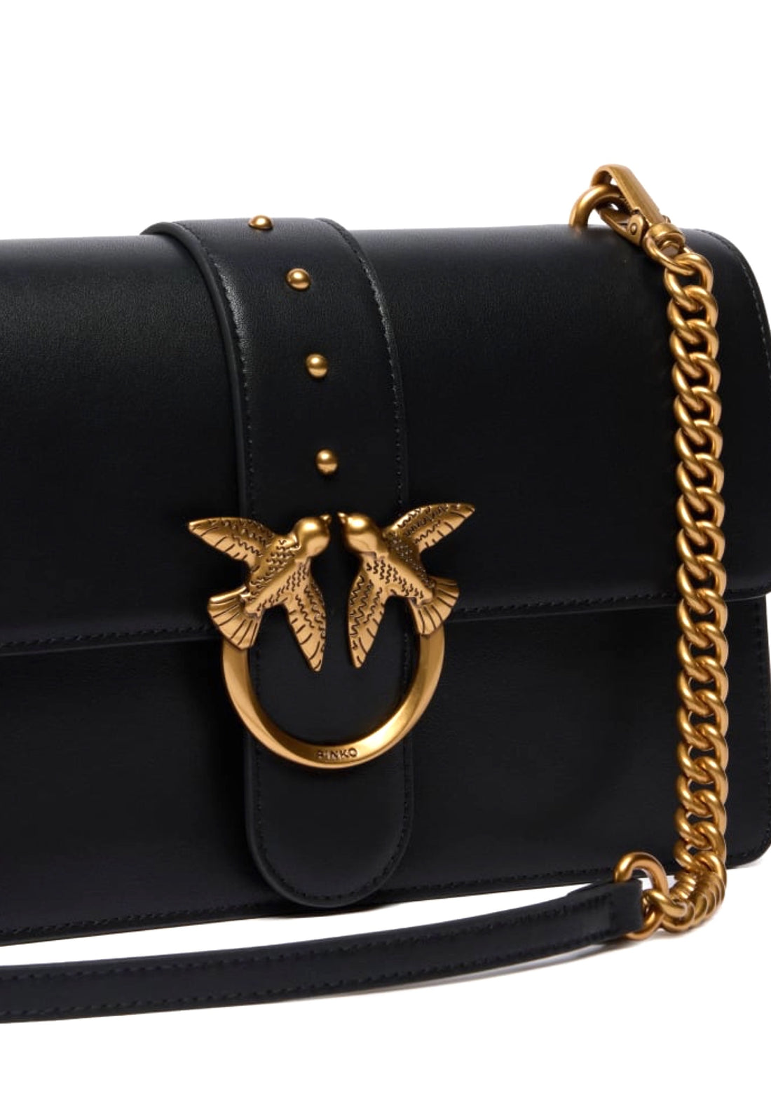 BORSA PINKO LOVE ONE CLASSIC 105857 A0F1 Z99Q NERO-ORO