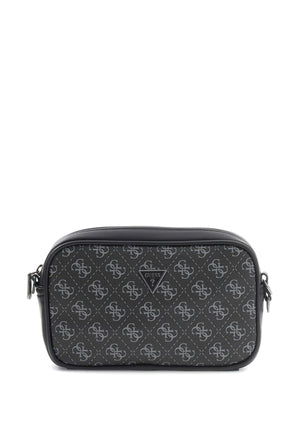 POCHETTE DA POLSO-BORSELLO TRASVERSALE UOMO GUESS HMMILOP6150 DARK BLACK