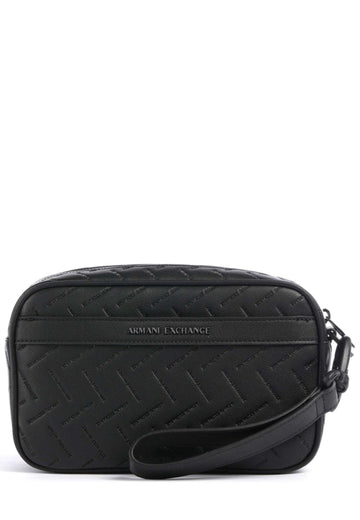 POCHETTE DA POLSO UOMO ARMANI EXCHANGE XM002600 AF22652 UC001 BLACK