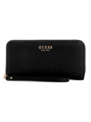 PORTAFOGLIO DONNA GUESS LUNGO AMORETTE  BG7898146 BLACK