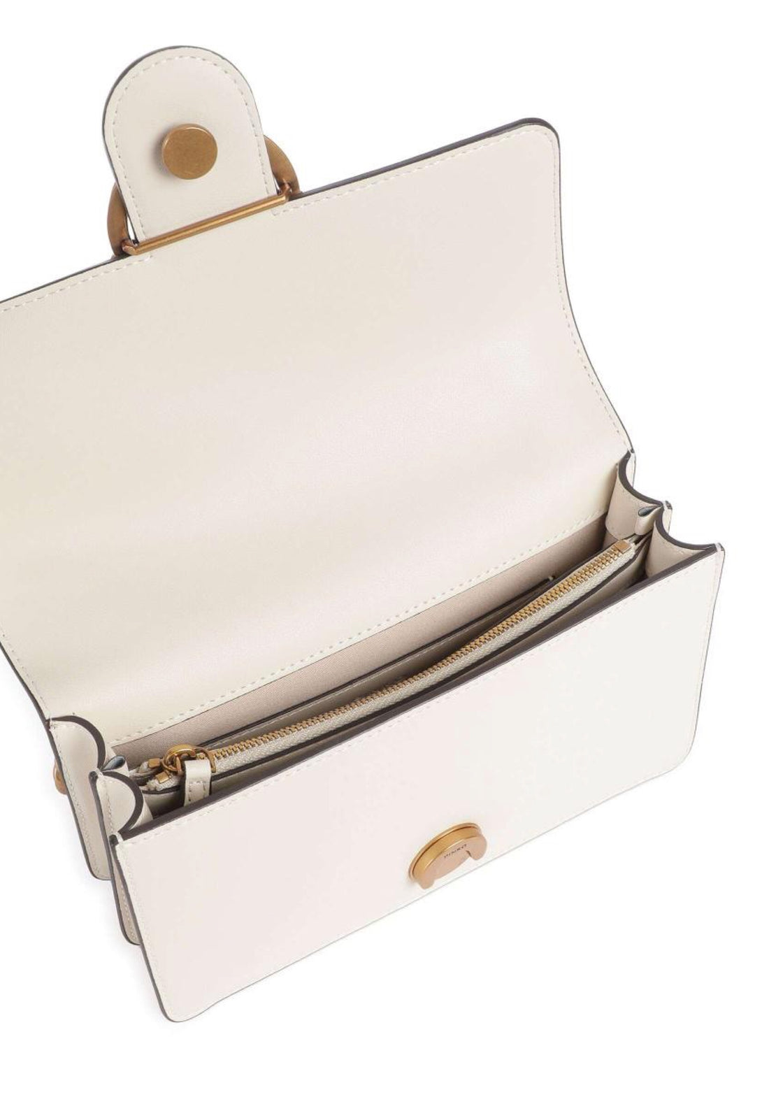 BORSA PINKO LOVE ONE MINI 100074 A0F1 Z14Q BIANCO-ORO