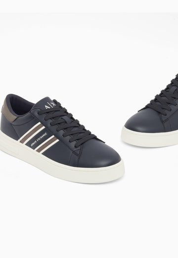 SCARPE UOMO ARMANI EXCHANGE XM002198 AF21421 MB780 DEEP NAVY-FALCON