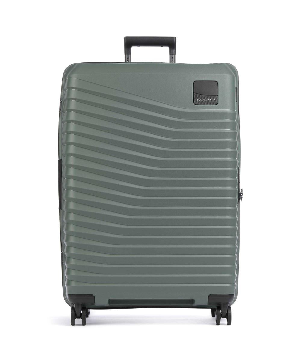 VALIGIA TROLLEY SAMSONITE GRANDE RIGIDA INTUO 146915 OLIVE GREEN 75 CM