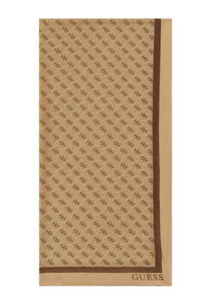 PASHMINA GUESS DONNA AW5341POL03 LATTE LOGO