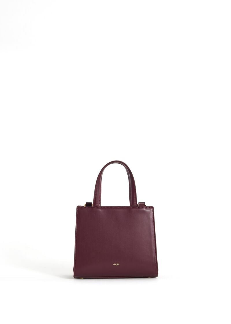 GAUDì SMALL ADA VELVET BAG V4AI-11851 BURGUNDY 