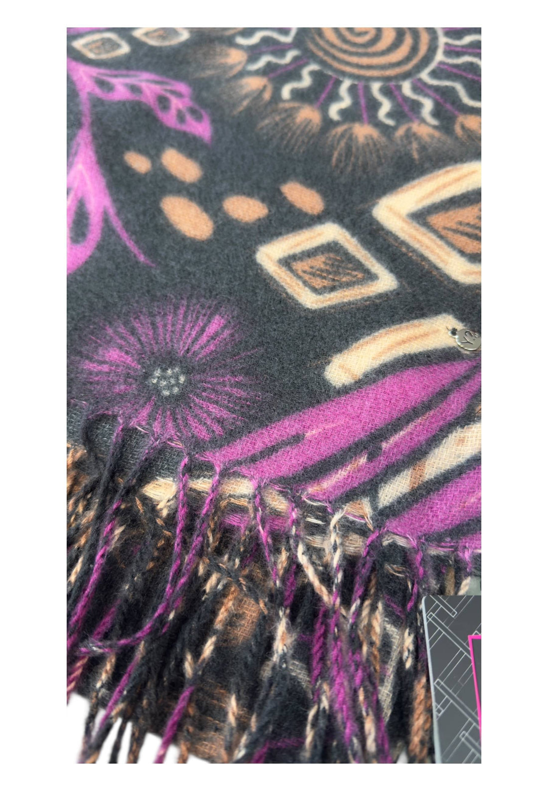 SCIARPA DONNA YNOT INDIGO IND-108F6 BERRY