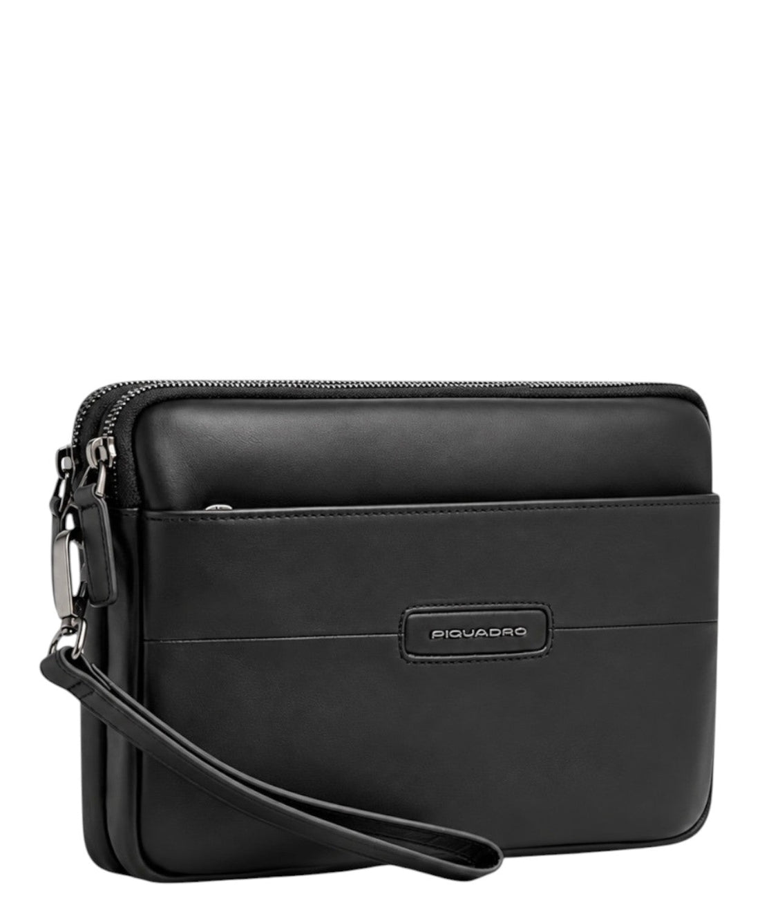 POCHETTE DA POLSO UOMO PIQUADRO IN PELLE AC6156W149R NERO